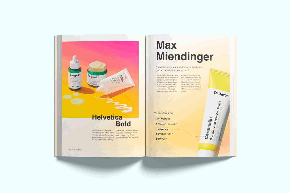 typography book gif